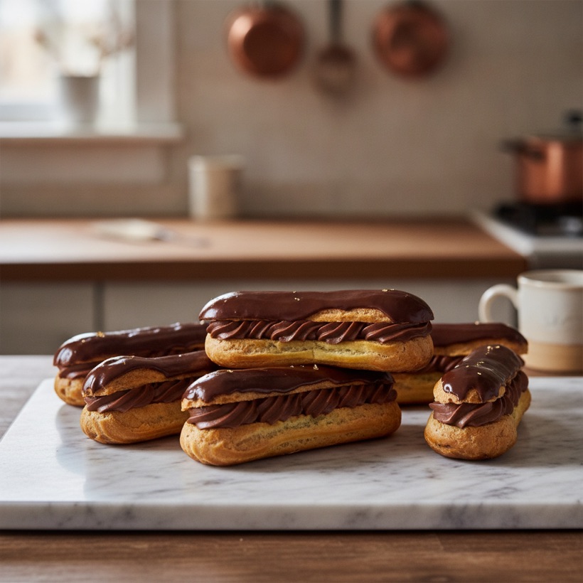 Éclairs au chocolat
